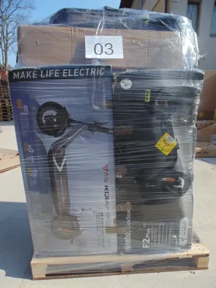 Paleta Mix Elektronika hulajnogi elektryczne outlet kat. A/B/C zdjęcie 2