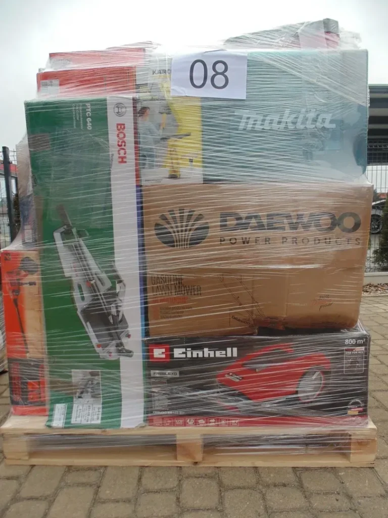 Paleta z narzędziami elektrycznymi mix – Bosch, Makita, Daewoo Power Products, Einhell, numer 08