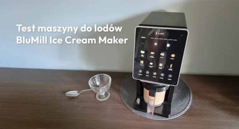 est maszyny do lodów BluMill Ice Cream Maker z palety ze zwrotów konsumenckich