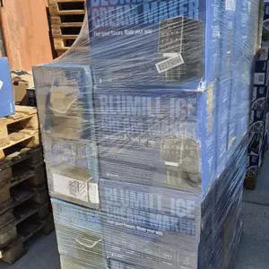 Paleta kartonów z maszynkami do lodów BluMill Ice Cream Maker