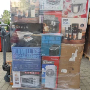 Paleta MIX AGD – ekspresy do kawy, frytkownice beztłuszczowe, maszynki do lodów BluMill