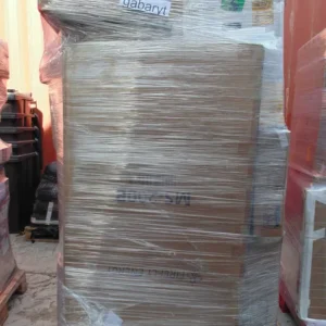 Paleta MIX Amazon gabaryt 190–200 cm – owinięte folią kartony ze zwrotami