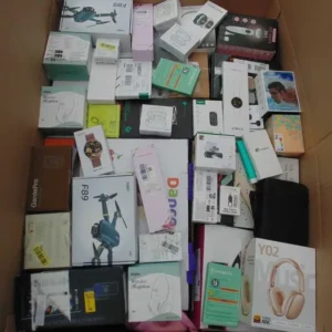 Paleta MIX Elektronika Amazon kat. A/B – karton ze zwrotami: słuchawki, drony, smartwatche i akcesoria